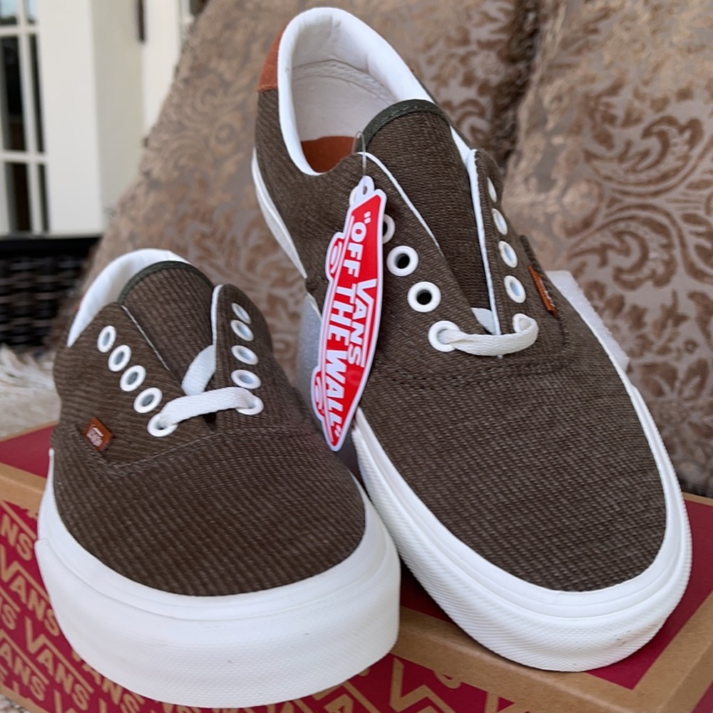 Vans Era 59 Flannel Dusty Olive WMNS - Picture 7 of 16